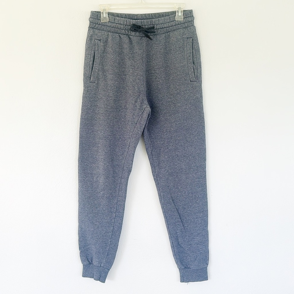 H&M men’s gray fleece lined pocket sweatpants size small